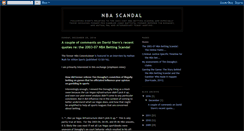 Desktop Screenshot of nbascandal.blogspot.com