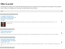 Tablet Screenshot of nbascandal.blogspot.com
