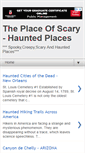 Mobile Screenshot of hauntedplacesofusa.blogspot.com