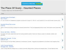 Tablet Screenshot of hauntedplacesofusa.blogspot.com