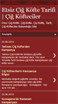 Mobile Screenshot of etsiz-cigkofte.blogspot.com