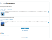 Tablet Screenshot of iphone-downloads-review.blogspot.com