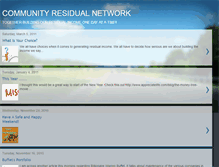 Tablet Screenshot of communityresidualnetwork.blogspot.com