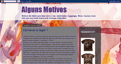 Desktop Screenshot of algunsmotivos.blogspot.com