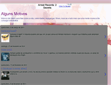 Tablet Screenshot of algunsmotivos.blogspot.com