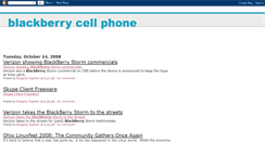 Desktop Screenshot of blackberry-cellphone.blogspot.com