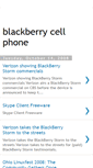 Mobile Screenshot of blackberry-cellphone.blogspot.com