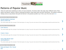 Tablet Screenshot of patternsofpopularmusic.blogspot.com