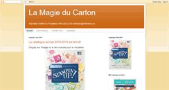 Desktop Screenshot of magiecarton.blogspot.com