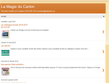 Tablet Screenshot of magiecarton.blogspot.com