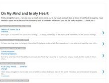 Tablet Screenshot of kimberly-onmymindandinmyheart.blogspot.com