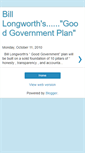 Mobile Screenshot of goodgovernmentplan.blogspot.com