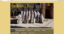 Desktop Screenshot of moderndiary.blogspot.com