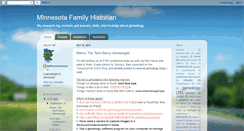 Desktop Screenshot of mnfamilyhistorian.blogspot.com