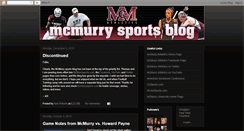Desktop Screenshot of mcmurrysports.blogspot.com