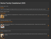 Tablet Screenshot of nicholfamily05.blogspot.com