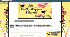 Desktop Screenshot of craftybloggersnetwork.blogspot.com