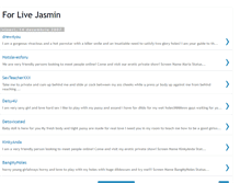 Tablet Screenshot of 4livejasmin.blogspot.com