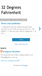 Mobile Screenshot of 32degf.blogspot.com