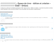 Tablet Screenshot of espace-du-livre-iav.blogspot.com