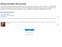 Tablet Screenshot of dirtyscottsdalediscovered.blogspot.com