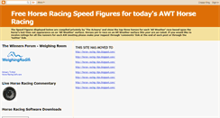 Desktop Screenshot of horse-racing-tips-free.blogspot.com