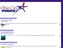 Tablet Screenshot of ohiocitypower.blogspot.com