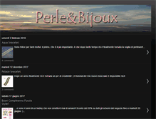 Tablet Screenshot of perlebijoux.blogspot.com