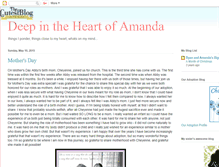 Tablet Screenshot of deepintheheartofamanda.blogspot.com