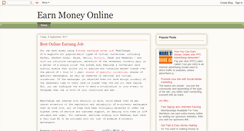 Desktop Screenshot of earnmoneyadfly.blogspot.com