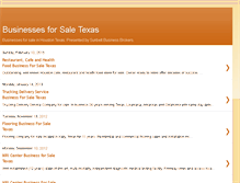 Tablet Screenshot of buytexasbiz.blogspot.com