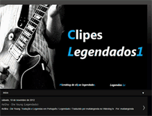 Tablet Screenshot of clipeslegendados1.blogspot.com