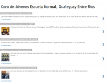 Tablet Screenshot of corojovenesgualeguay.blogspot.com