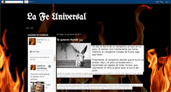 Desktop Screenshot of espirituniversal.blogspot.com