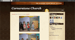 Desktop Screenshot of cornerstonechurchsantiago.blogspot.com