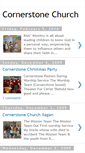 Mobile Screenshot of cornerstonechurchsantiago.blogspot.com