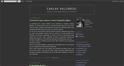 Desktop Screenshot of carlosvalcarcelnotas.blogspot.com