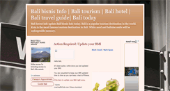 Desktop Screenshot of kutabalitourism.blogspot.com