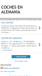 Mobile Screenshot of cochesenalemania.blogspot.com