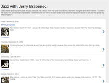 Tablet Screenshot of jbrabenec.blogspot.com