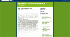 Desktop Screenshot of domingoenfamiliasuprogramadesobremesa.blogspot.com