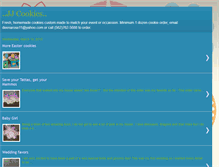 Tablet Screenshot of jjcookiedesigns.blogspot.com