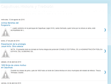 Tablet Screenshot of capulhuachistoriaytradicion.blogspot.com