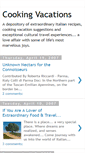 Mobile Screenshot of cookingvacations.blogspot.com