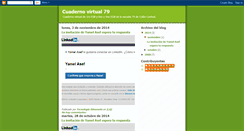 Desktop Screenshot of cuadernovirtual79.blogspot.com