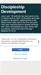 Mobile Screenshot of developdisciples.blogspot.com