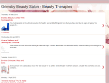 Tablet Screenshot of beauty-therapies.blogspot.com