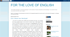 Desktop Screenshot of loveisenglish.blogspot.com