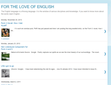 Tablet Screenshot of loveisenglish.blogspot.com