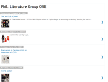 Tablet Screenshot of litgroupone.blogspot.com